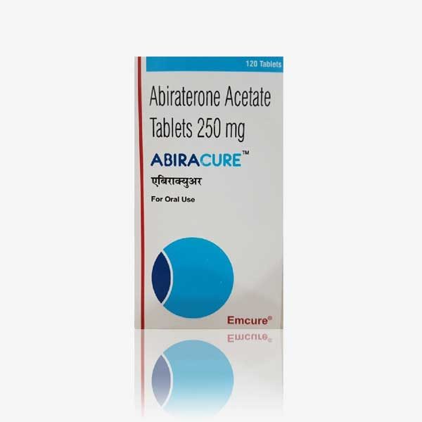 Buy Abiracure : Abiraterone 250 mg Tablets 120'S Online