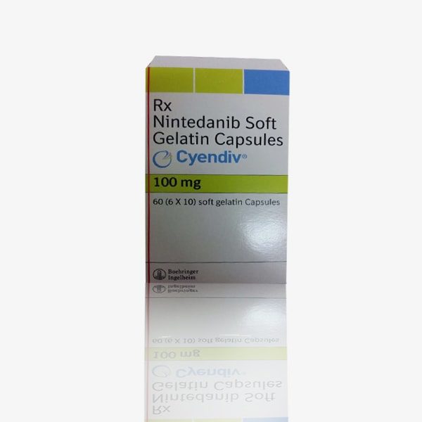 Buy Cyendiv : Nintedanib 100 Mg Capsules Online
