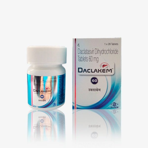 Buy Daclakem : Daclatasvir 60 mg Tablet 28'S Online