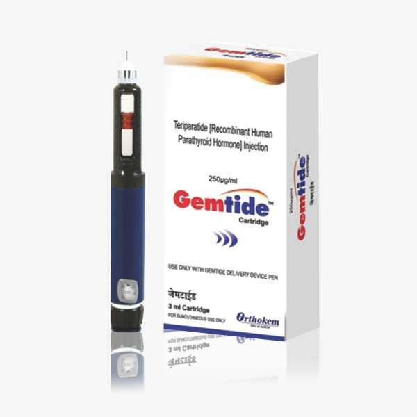 Buy Gemtide : Teriparatide 250 mcg Injection Online