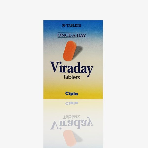 Buy Viraday : Efavirenz, Tenofovir & Emtricitabine Tablets 30'S Online