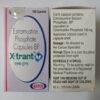 X Trant Estramustine 140 Mg Capsules (2)