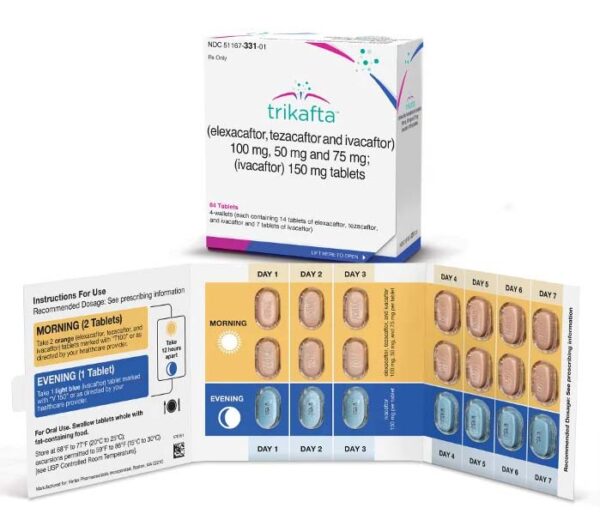 Buy Trikafta (elexacaftor/tezacaftor/ivacaftor; ivacaftor) Online 